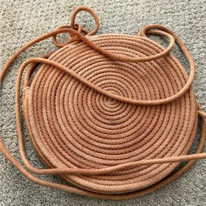 Apprvl Round Crossbody Handmade Rope Bag